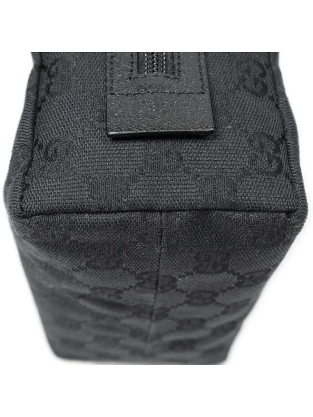 Gucci Makeup Pouch Black GG Canvas
